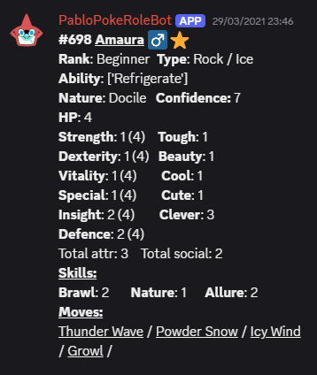 Bot discord pokerole